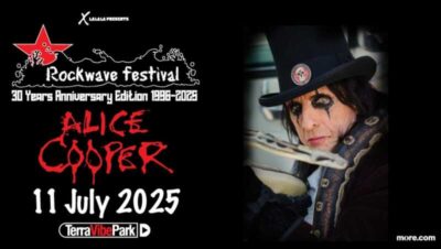 ALICE COOPER live στο ROCKWAVE FESTIVAL 2025