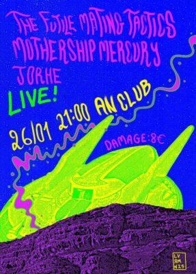 The Futile Mating Tactics x Mothership Mercury x Jorhe | 26.01.2025 live @ AN club