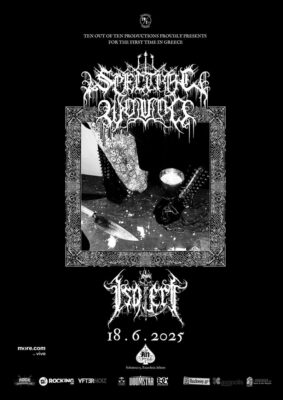 SPECTRAL WOUND (CAN) with Isolert live @ An Club 18.06.2025