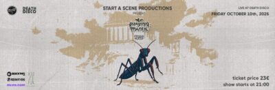 PRAYING MANTIS: Ζωντανά τον Οκτώβριο στο DEATH DISCO