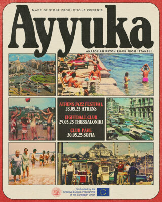 AYYUKA: Ζωντανά σε Αθήνα και Θεσσαλονίκη