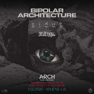 Bipolar Architecture / Sidus / Sevengill: Αλλαγή venue | @Arch Club – Live Stage 15 / 12 / 2024