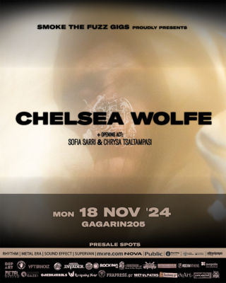 CHELSEA WOLFE w/ Sofia Sarri & Chrysa Tsaltampasi live @ Gagarin205 (Mon 18/11/24) 