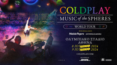 COLDPLAY @ OAKA  8&9 JUNEFLOW MAPS