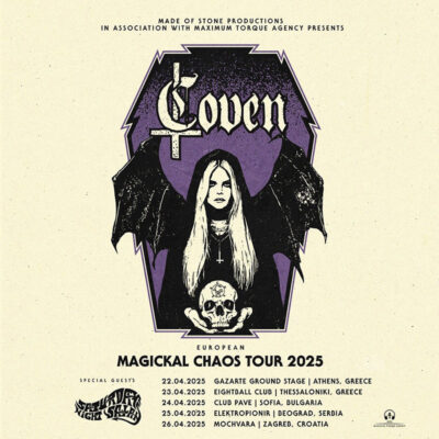 COVEN: Ζωτνανά σε Αθήνα & Θεσσαλονίκη