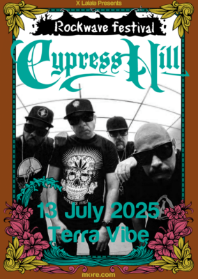 ROCKWAVE FESTIVAL 1996-2025 | CYPRESS HILL | 13.07.2025 | TERRA VIBE | More acts TBA