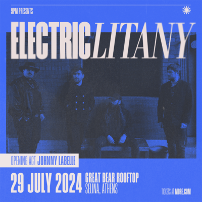 9PM presents: Electric Litany + Johnny Labelle at Great Bear Rooftop