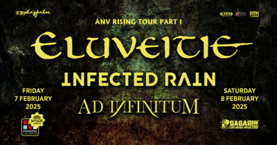 Eluveitie – Infected Rain – Ad Infinitum live στην Αθήνα και τη Θεσσαλονίκη