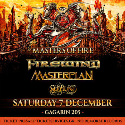 Firewind & Masterplan: Το κορυφαίο power metal δίδυμο έρχεται στην Αθήνα για μία συναυλία