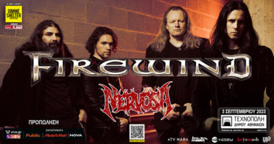 Firewind + Nervosa ζωντανά στην Τεχνόπολη