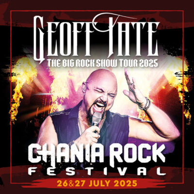 Ο Geoff Tate στο Chania Rock Festival 2025