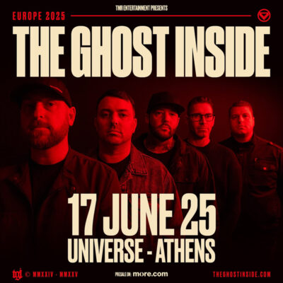 The Ghost Inside live in Athens