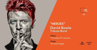 “Heroes”, David Bowie Tribute Band | 09.01 | Gazarte Ground Stage