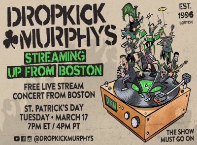 DROPKICK MURPHYS: #Menoumespiti και τους απολαμβάνουμε live