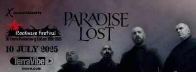 ROCKWAVE 2025: PARADISE LOST 10.7.25 with KING DIAMOND @ TERRA VIBE