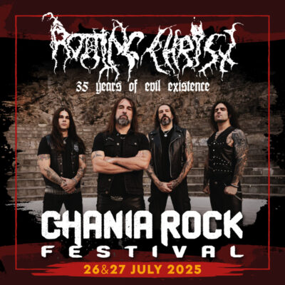 ROTTING CHRIST: Ζωντανά στο CHANIA ROCK FESTIVAL