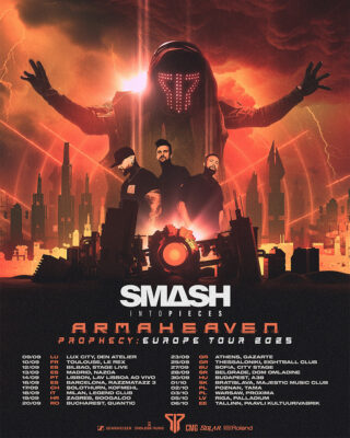ΟΙ SMASH INTO PIECES LIVE ΣΤΗΝ ΕΛΛΑΔΑ | 23 & 25 ΣΕΠΤΕΜΒΡΙΟΥ 2025 | GAZARTE GROUND STAGE ATHENS | EIGHTBALL CLUB THESSALONIKI