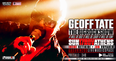 Geoff Tate, The Big Rock Show – Live in Athens