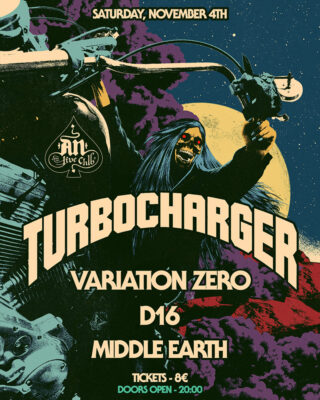 TURBOCHARGER / VARIATION ZERO / D16 / MIDDLE EARTH | 04.11.2023 at An club