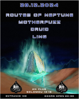 MOTHERFUZZ / ROUTES OF NEPTUNE / DRUID / LING – 28/12/24 live at An Club