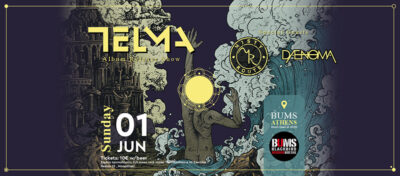 TELMA _ Αwakening Release Show w/ MISTY ROUTE – DAENOMA – Live at BUMS Sunday 01/6